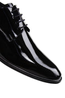 Men's Black Patent Leather Classic Shoes | Derimod