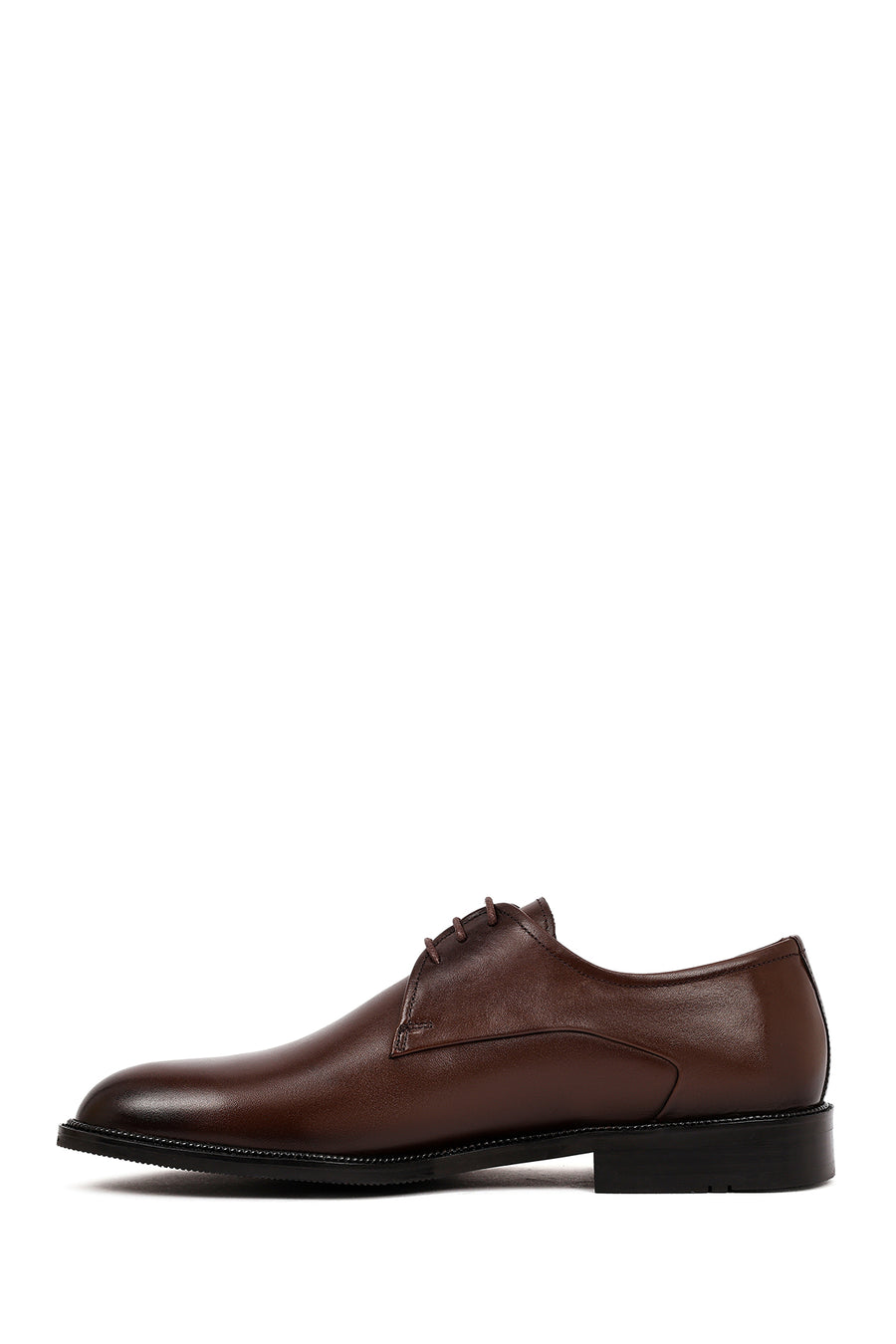 Men's Brown Lace-Up Leather Classic Shoe