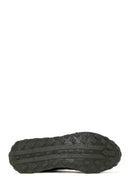 Men's Mink Leather Suede Detailed Sneaker | Derimod