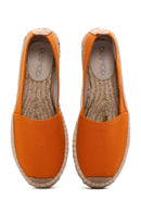 Women's Orange Wicker Sole Espadrille | Derimod