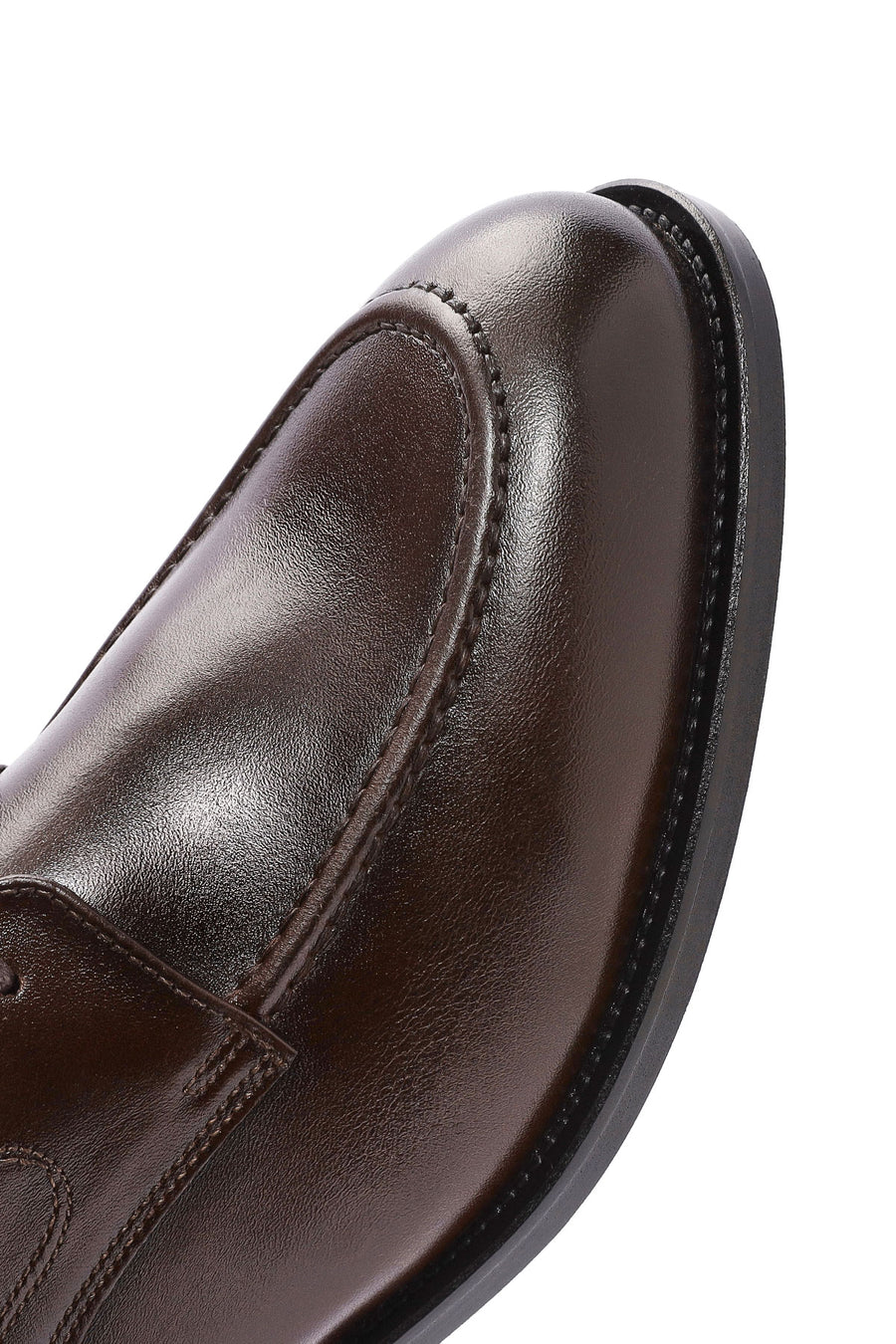 Men's Brown Laced Leather Classic Shoes