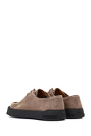 Men's Mink Lace-Up Suede Leather Casual Shoes | Derimod