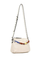 Woman Cream Charm Crossbody Bag | Derimod