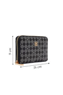 Woman Black Printed Wallet | Derimod