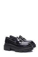 Kadın Deri Casual Kalın Taban Loafer | Derimod