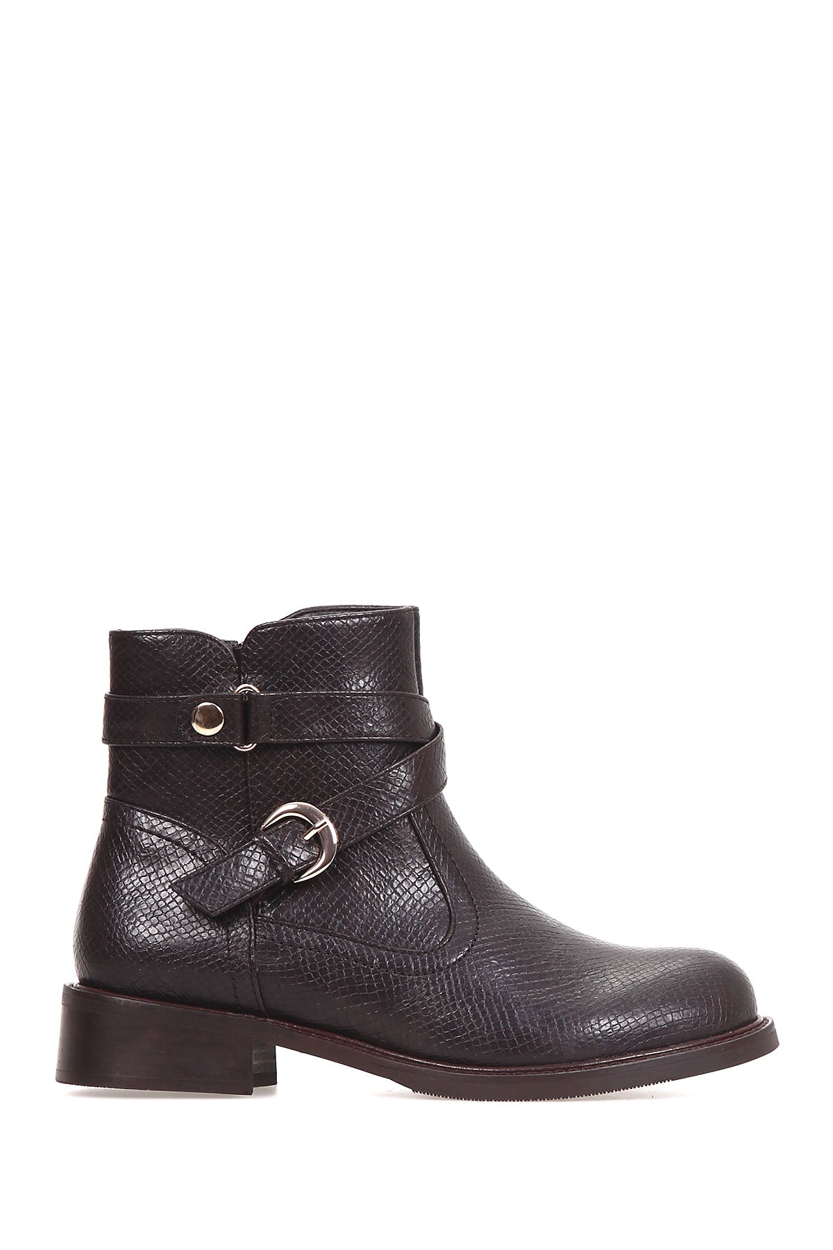 Women's Crocodile Patterned Boots 18WFE193440 | Derimod