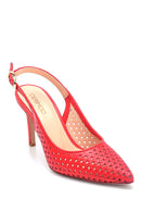 Women's Leather Stiletto | Derimod
