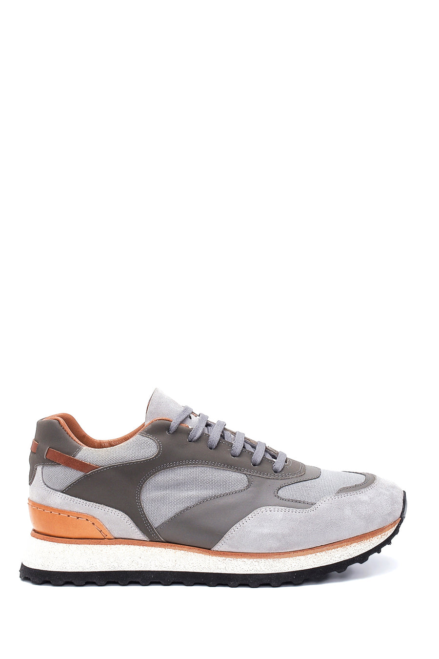 Men's Leather Suede Detailed Sneaker 22SFD617014 | Derimod