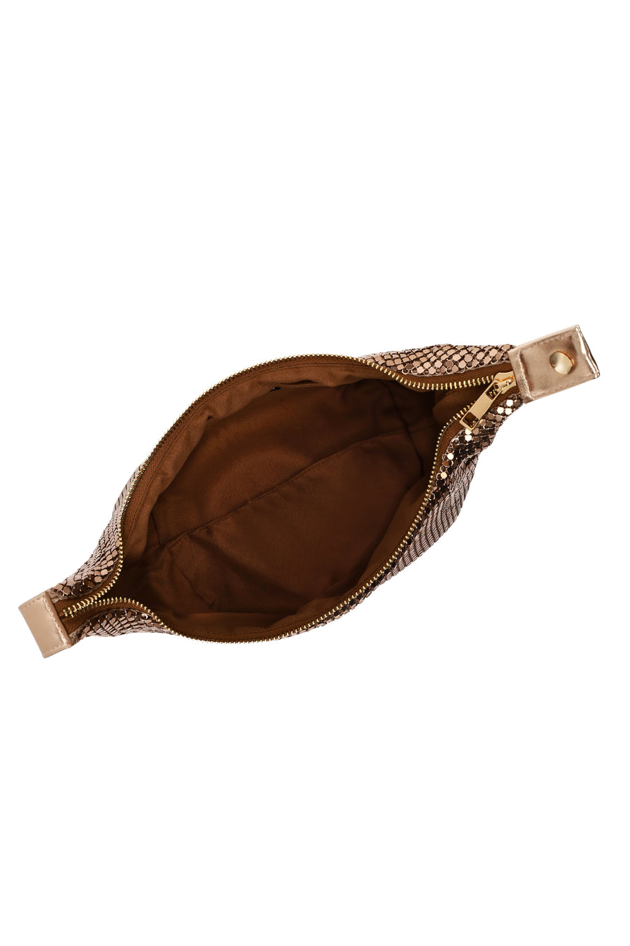 Women's Bronze Sequin Mini Shoulder Bag