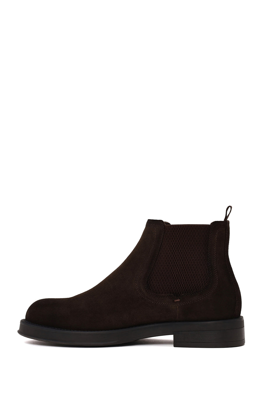 Male Brown Suede Chelsea Boots
