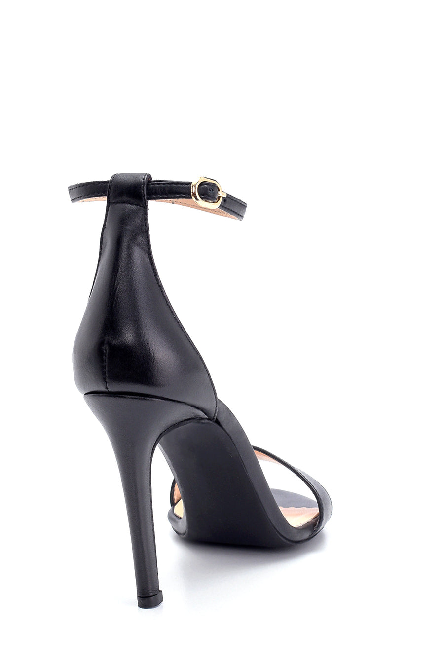 Women's Casual Heeled Leather Sandals