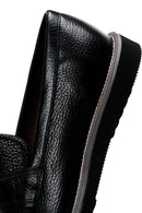 Erkek Siyah Deri Casual Loafer | Derimod