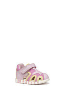 Geox Baby Girl Pink B Sandal Iupidoo A - Synth + Mesh Strappy Fabric Sandal | Derimod