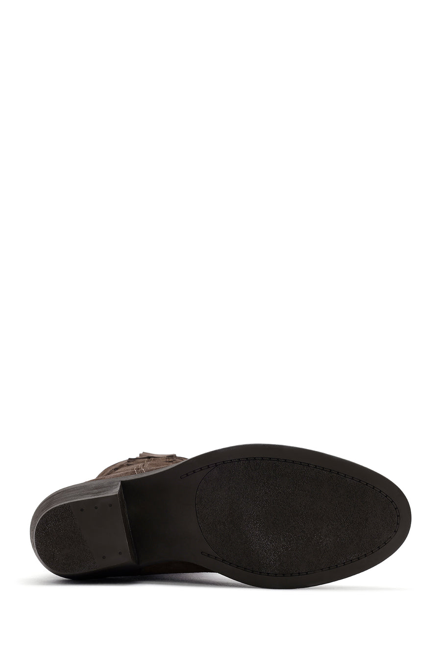Women's Brown Suede Leather Cowboy Boots