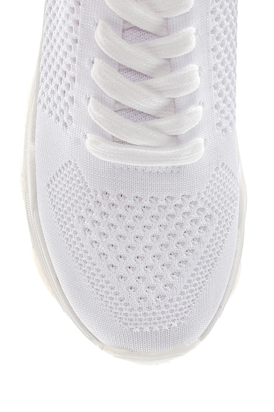 Kadın Beyaz Delikli Sneaker