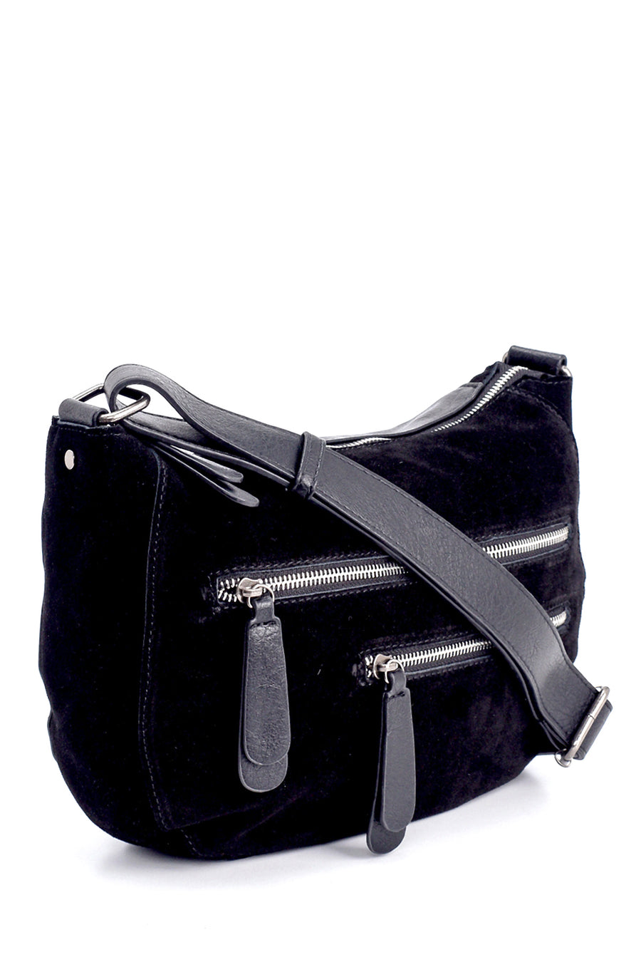 Women's Suede Detailed Shoulder Bag