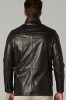 Casilla Men's Leather Jacket | Derimod