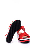 Women's Wedge Heel Sandals | Derimod