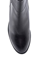 Women's Buckle Medium Heel Boots | Derimod