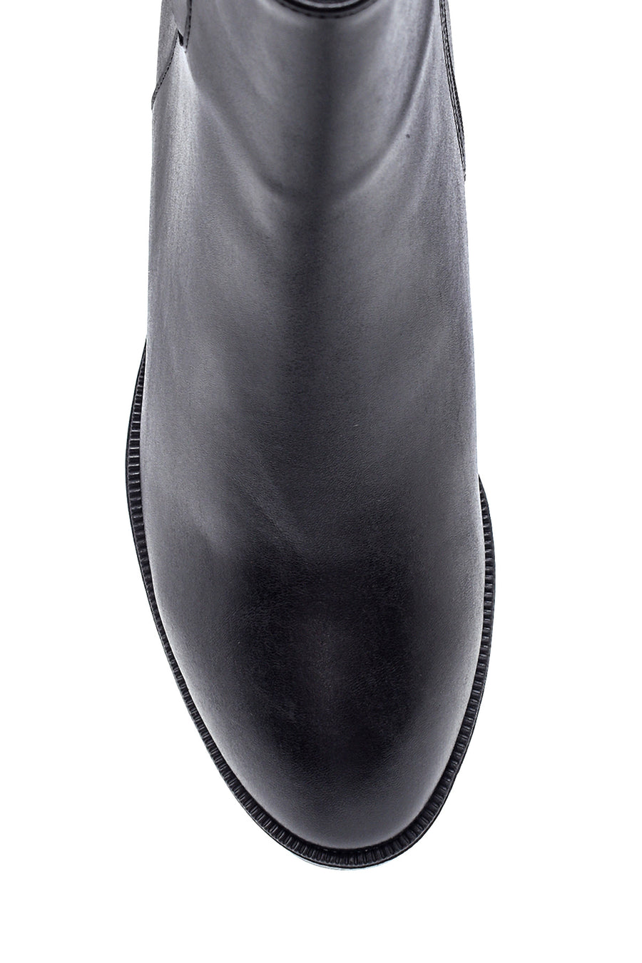 Women's Buckle Medium Heel Boots