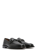 Erkek Siyah Deri Klasik Loafer | Derimod