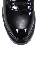 Patent Leather Detailed Women's Boots | Derimod