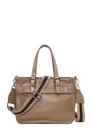 Woman Dark Beige Long-Strap Shoulder Bag | Derimod