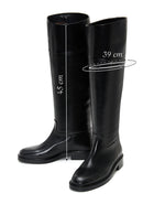 Women's Black Casual Leather Boots | Derimod