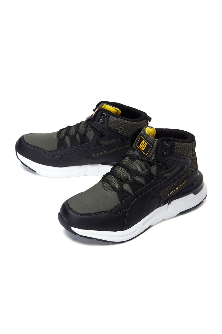 Erkek Haki Bilekli Sneaker