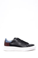 Erkek Arka Detaylı Deri Sneaker | Derimod