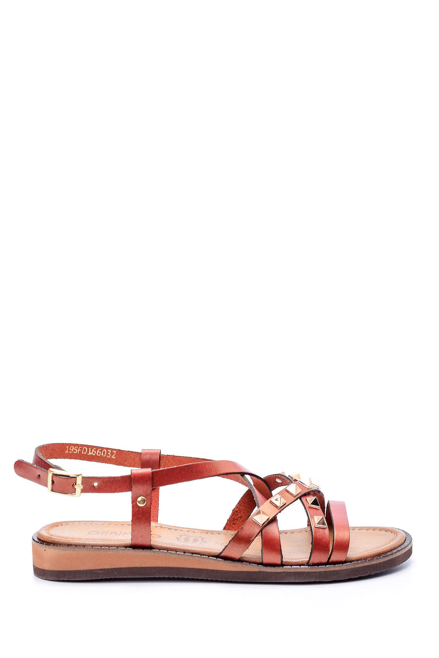 Women's Studded Detailed Sandals 19SFD166032 | Derimod