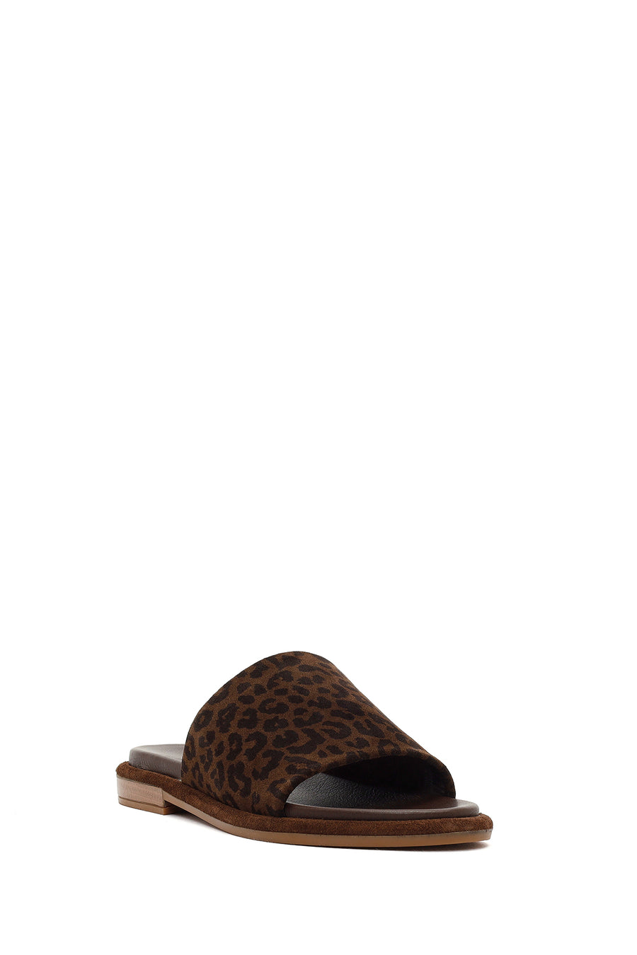Women's Leopard Suede Leather Slippers