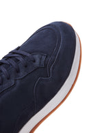 Men's Leather Suede Sneaker | Derimod