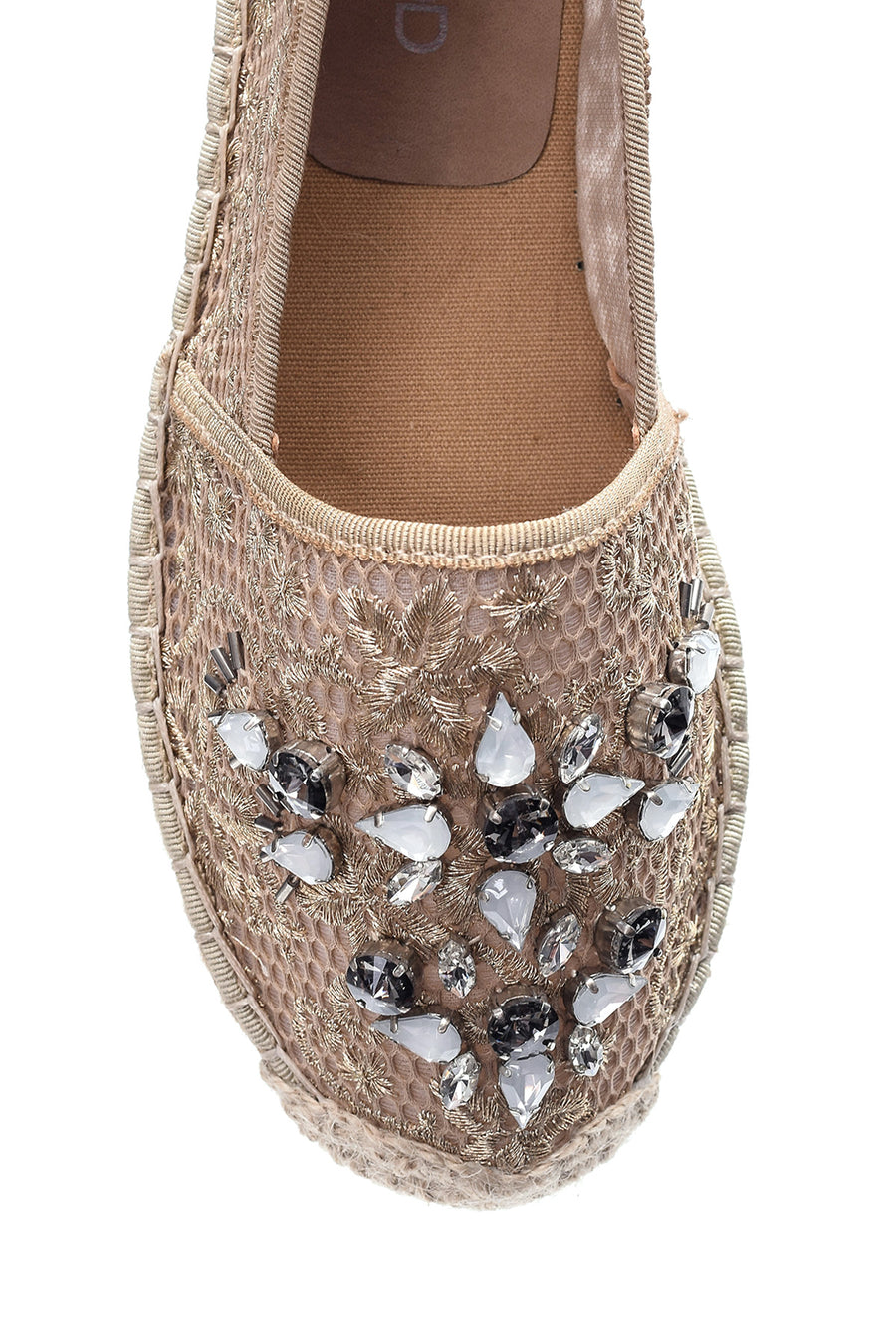 Women's Stone Espadrille Shoes