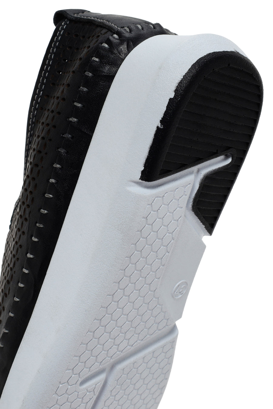 Women's Black Laced Thick Soled Shoes