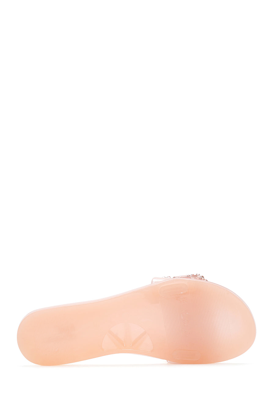 Women's Pink Jelly Stone Slippers