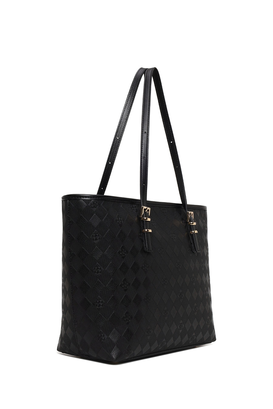 Woman Black Printed Shoulder Bag