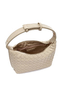 Women's Beige Accessory Knitted Mini Handbag | Derimod