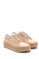 Women's Leather Sneaker | Derimod