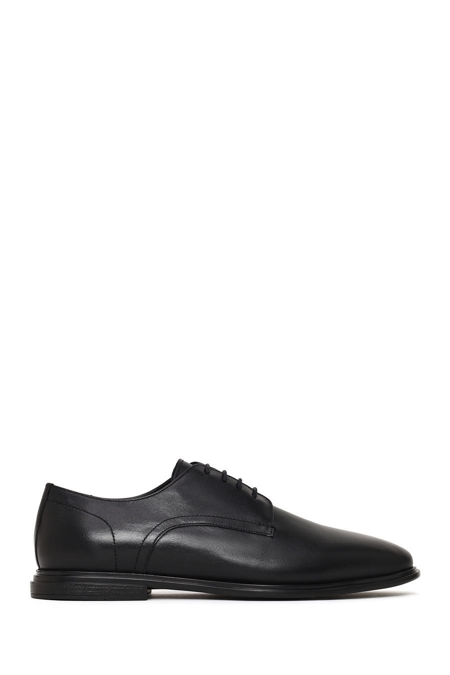 Male Black Lace-Up Leather Casual Shoes 26SFD620918 | Derimod