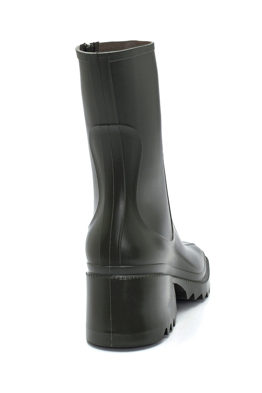 Women's Khaki Heeled Boots