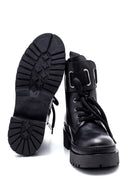Women's Zippered Leather Boots | Derimod