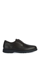 Geox Men's Brown Spherica Lace-Up Leather Casual Shoes | Derimod