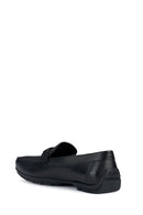 Geox Erkek Siyah Moner 2Fit Deri Casual Loafer | Derimod
