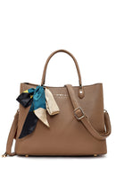 Women's Mink Long Strap Accessory Handbag | Derimod
