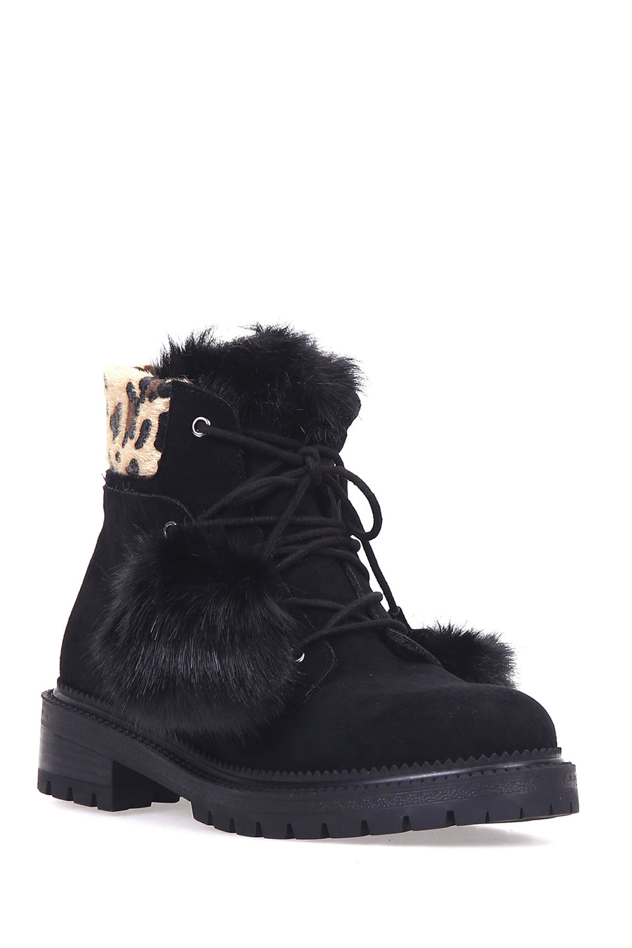 Women's Leopard Detailed Boots