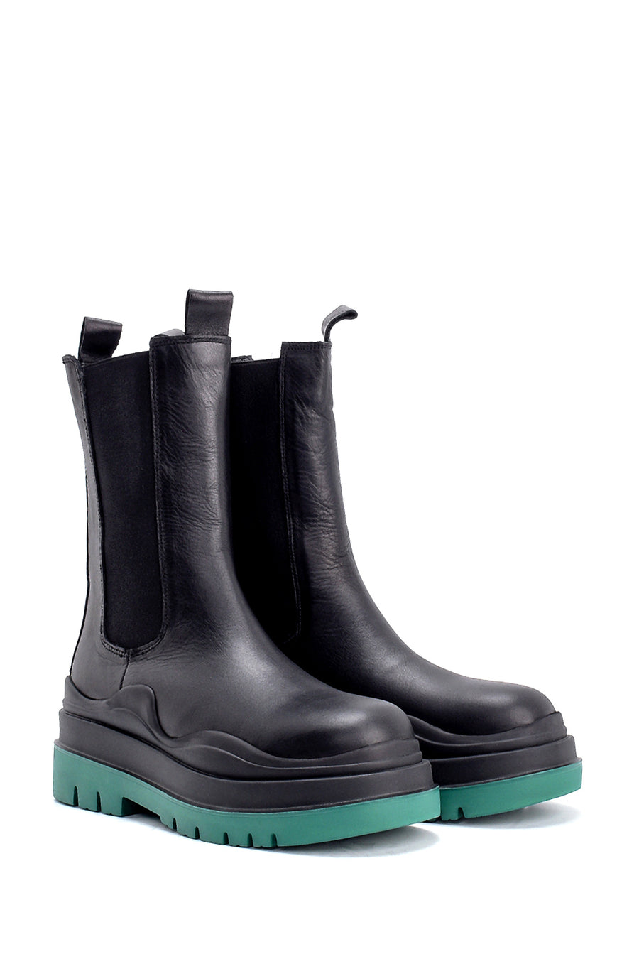 Women's Leather Chelsea Boots