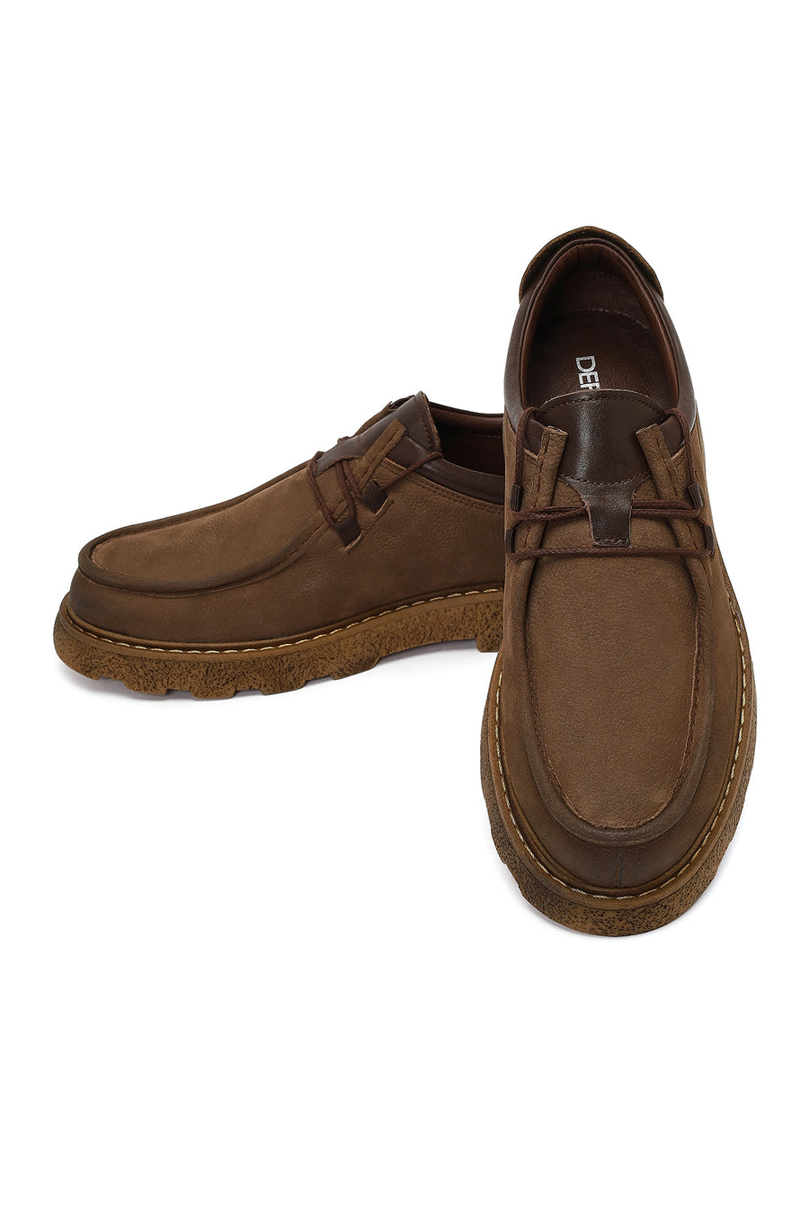 Male Mink Nubuck Leather Casual Shoes