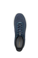 Geox Women Navy Blue D Spherica Plus A - Knit.Te + Sy Laced Fabric Sneaker | Derimod