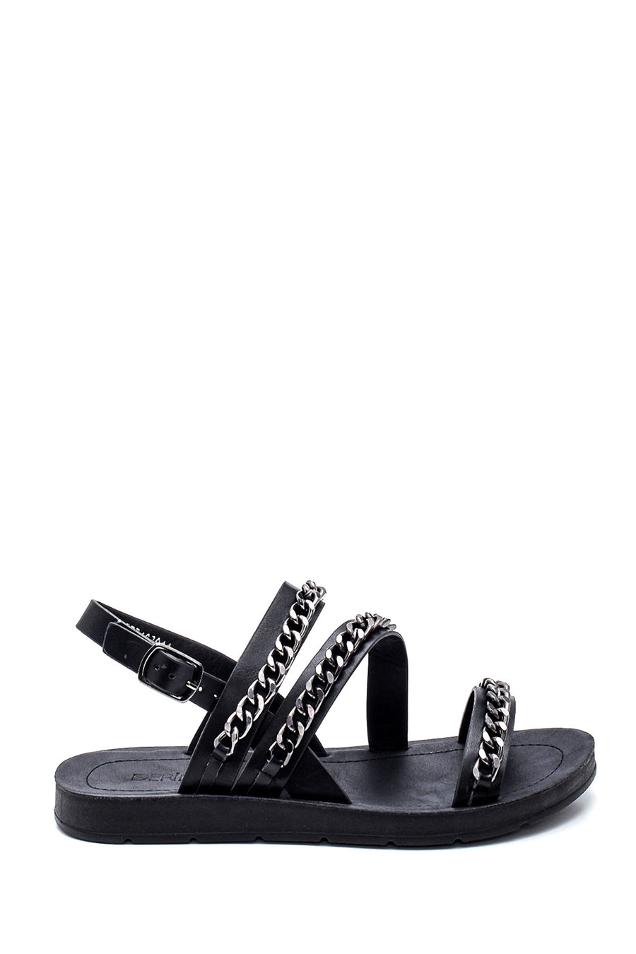 Women's Chain Detailed Sandals 21SFE467914 | Derimod